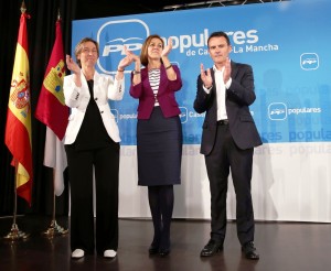 Ana Guarinos, María Dolores Cospedal y Juan Carlos  Martín